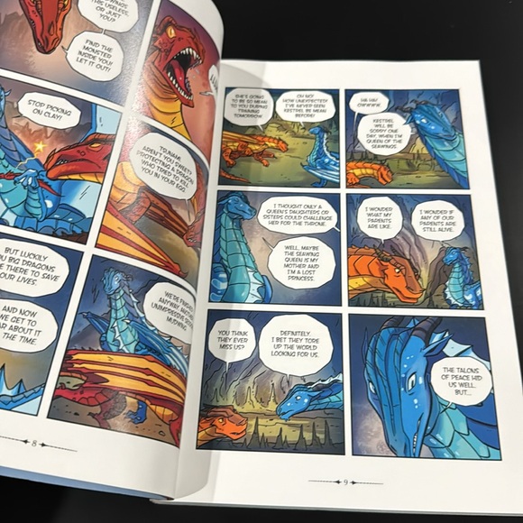 Wings of Fire Book #1: The Dragonet Prophecy - Scholastic Graphic Novel - Picture 8 of 9